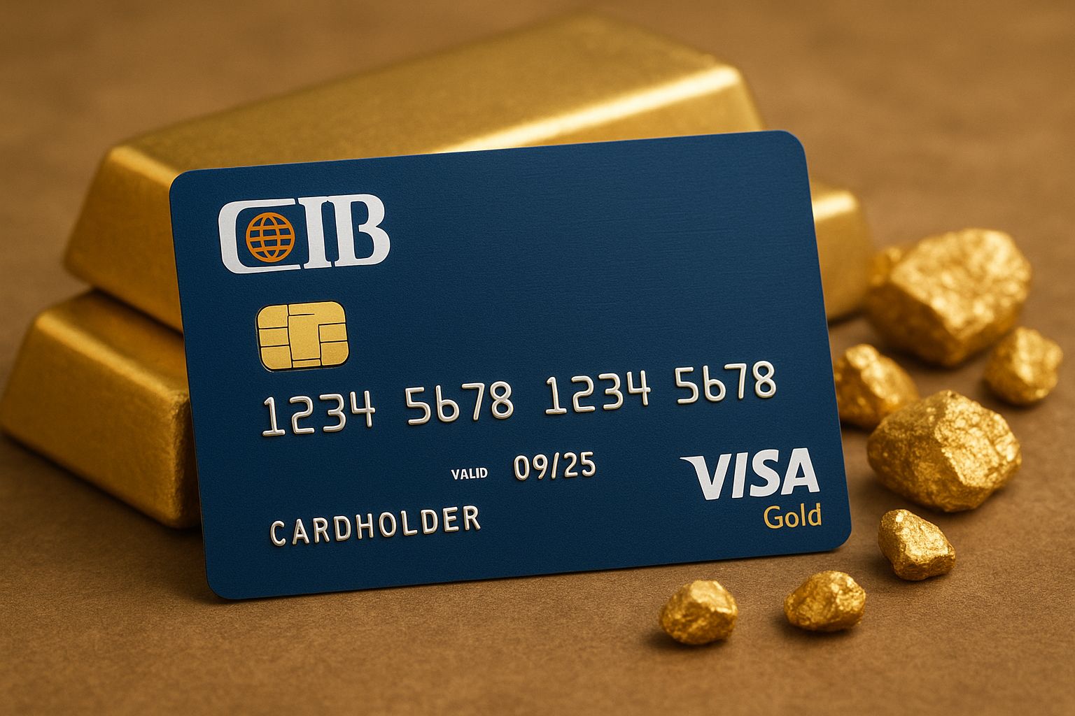 CIB يضع ضوابط جديدة على البطاقات الدولية تشمل معاملات الذهب والمجوهرات