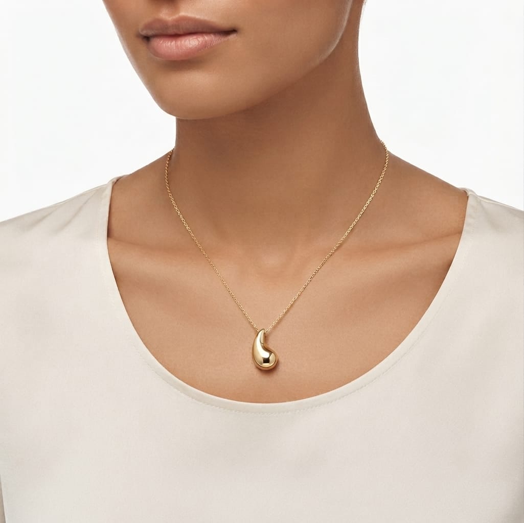 كوليه ذهب عيار 18 من كينج جولد King gold 15745