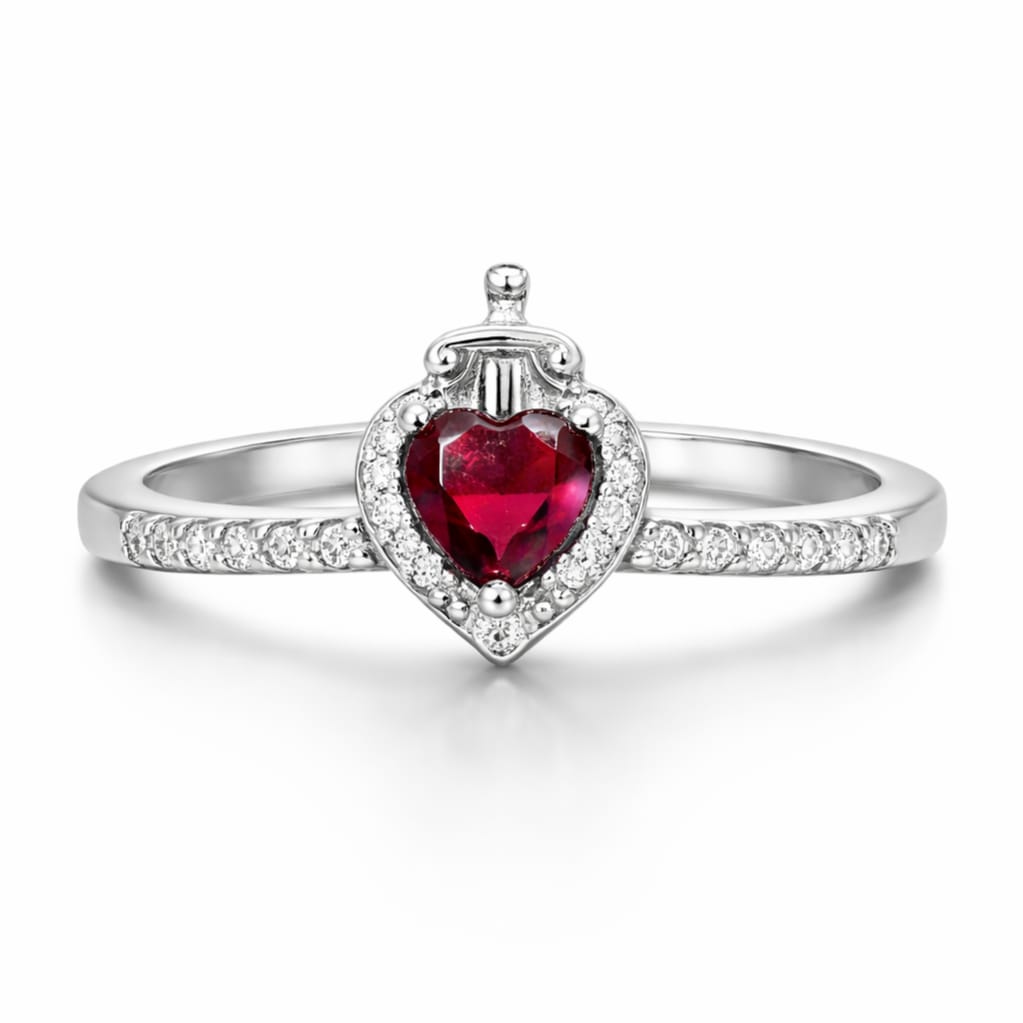 خاتم حريمى فضة عيار 925 660