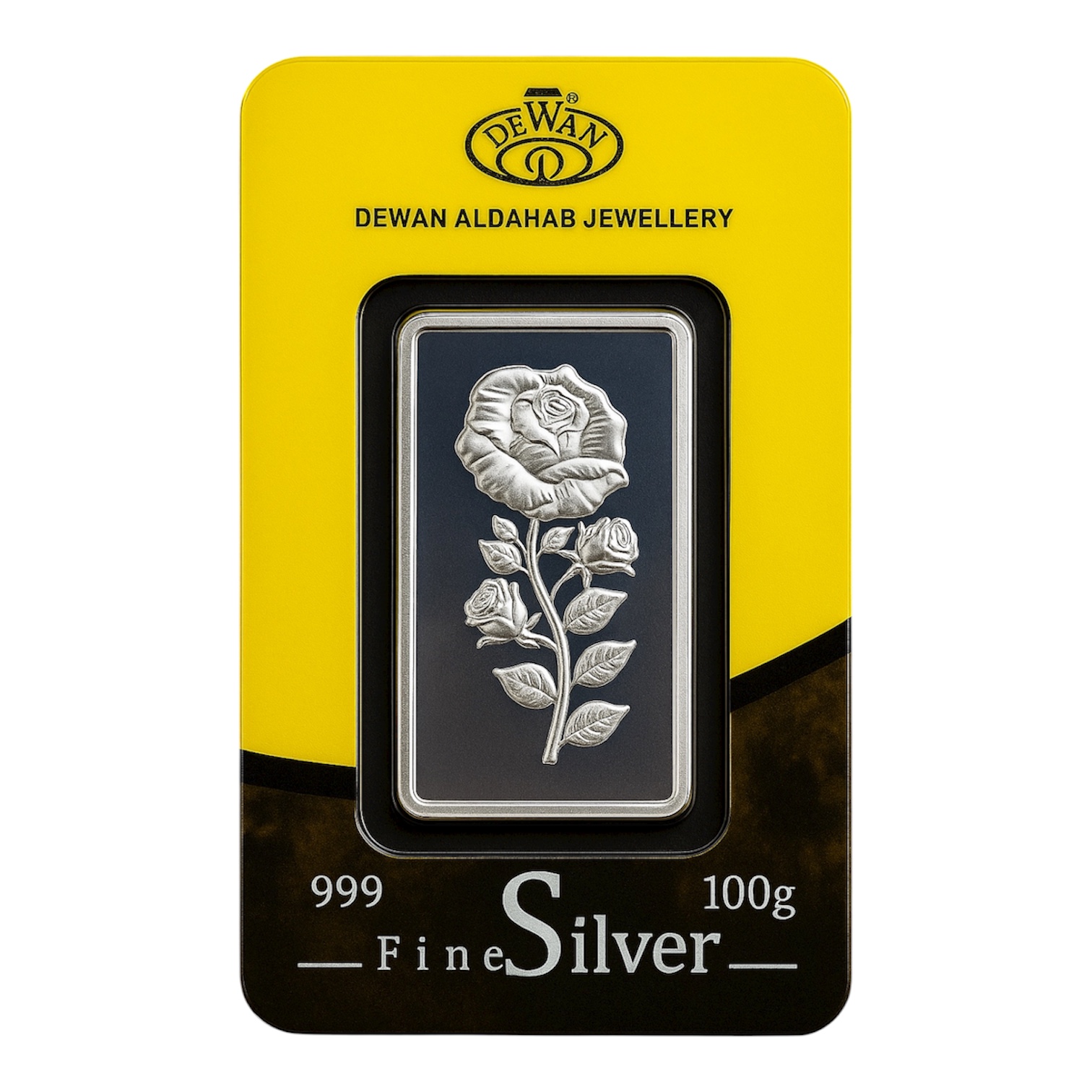 سبيكة فضة عيار 999 من ديوان الذهب Dewan Aldahab