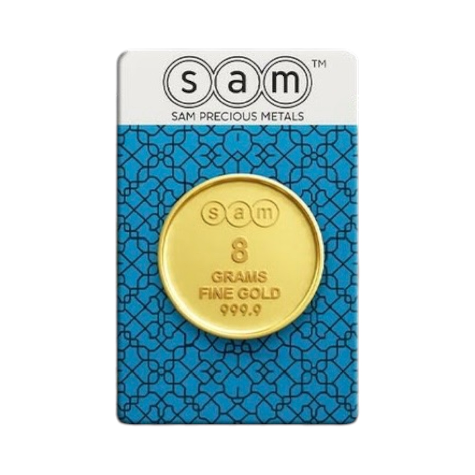 جنيه ذهب عيار 24 من سام   s a m