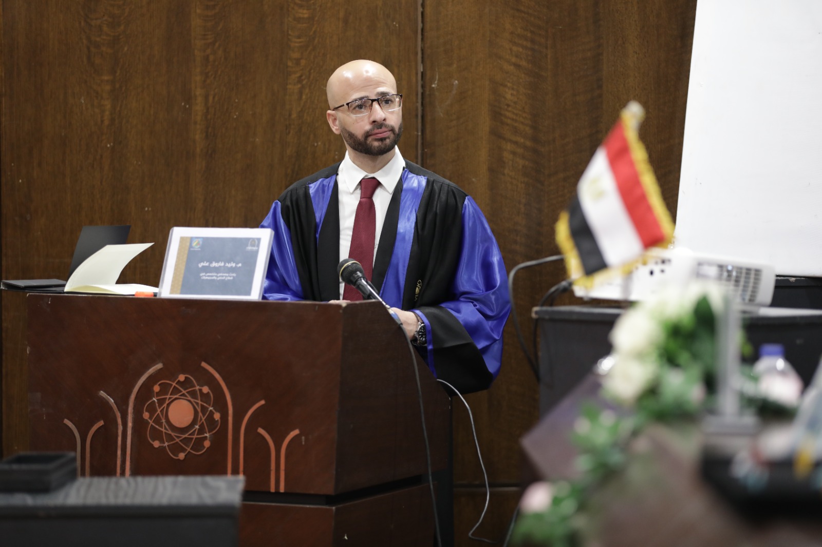 الإعلامي والكاتب الصحفي وليد فاروق يحصل على درجة الدكتوراه في الفنون التطبيقية من جامعة حلوان