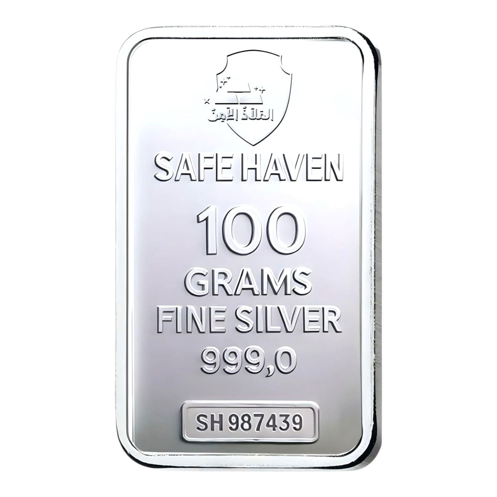 سبيكة فضة عيار 999 من مركز الملاذ الآمن - Safe Haven Hub 15130