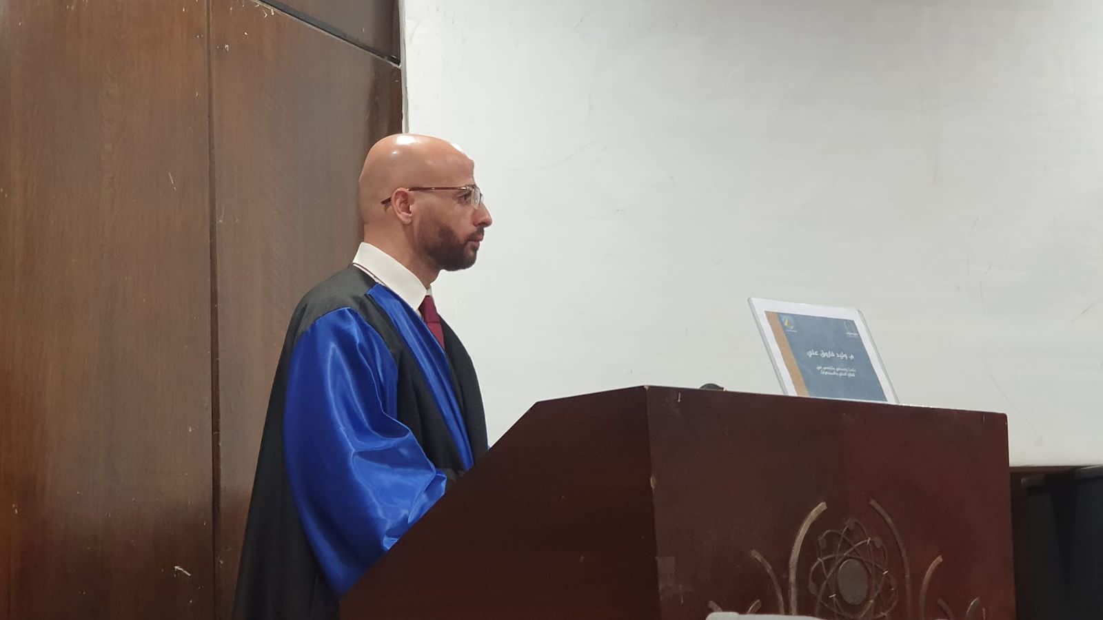 آي صاغة تهنئ المستشار الإعلامي الدكتور وليد فاروق على نيله درجة الدكتوراه